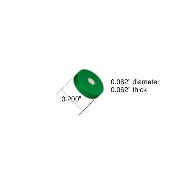 IDEX PEEKフリット 0.062×0.062×0.200(10pk) A-708X 1セット(10個) 64-3954-45（直送品）