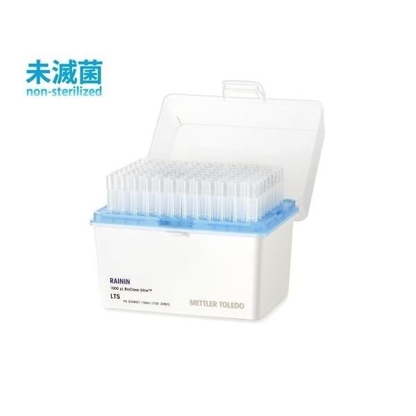 低吸着LTSチップ(リムーバブルカバーラック入)ローリテンションチップ RT LTS 1000μL L 768A/8 30389214（直送品）