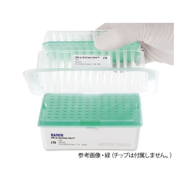 メトラー・トレド LTSチップ用空ラック Tip Racks GPR LTS 20μL 0/10 30389354 1個(10ラック)（直送品）