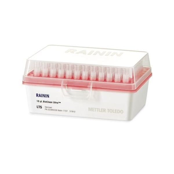 低吸着汎用チップ(リムーバブルカバーラック入)ローリテンションチップ RT UNV 10μL GL 960A/10 30389177（直送品）