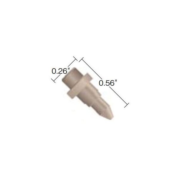 IDEX マイクロフェラル PEEK 1/32”(10pk) F-112X 1セット(10個) 64-3954-58（直送品）