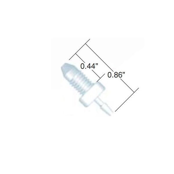 IDEX アダプター(5pk) P-663 1セット(5個) 64-3956-02（直送品）