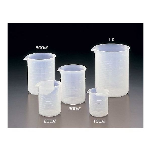 サンプラテック サンプラR ポリプロピレンビーカー 100mL 01021 1個 64-3692-39（直送品）