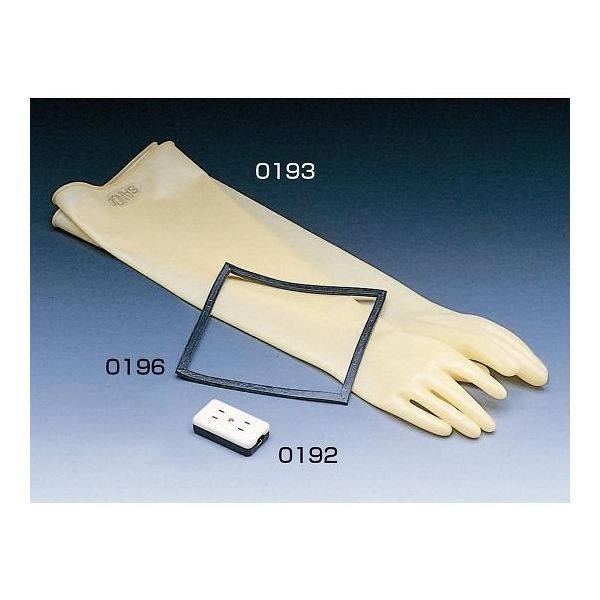 サンプラテック 無菌ボックス用部品 パスボックス用パッキン共通 00196 1本 64-3683-51（直送品）