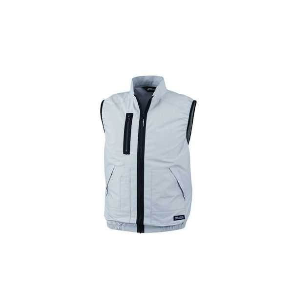 ジーベック 空調服綿ベスト シルバーグレー 3L XE98019ー22ー3L XE98019 1着（直送品） 4,705円