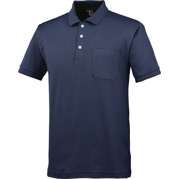 中国産業 1334C's CLUB半袖ポロシャツ（ポケットあり）コン3L 1334-02-3L 1枚（直送品）