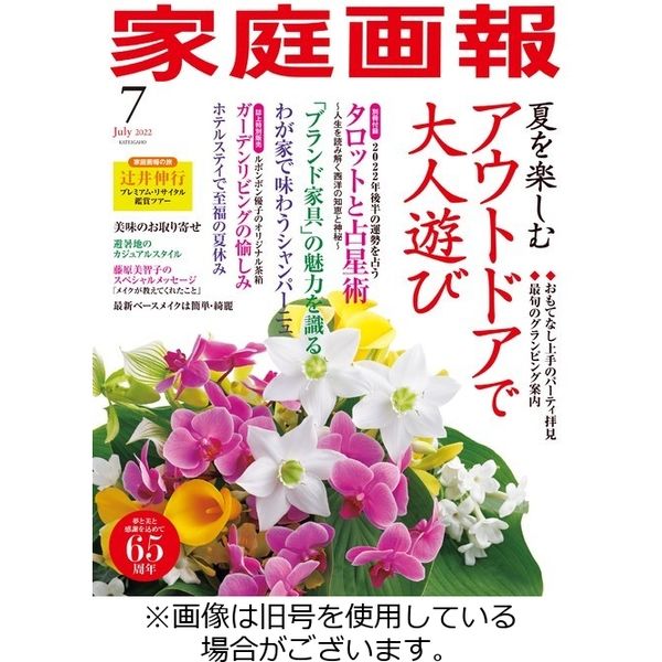 家庭画報 2022/08/01発売号から1年(12冊)（直送品）