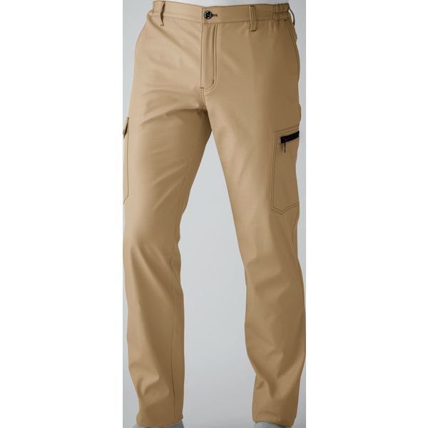 中国産業 1805C's CLUB超軽ボンディング脇ゴムカーゴパンツカーキL 1805-08-L 1本（直送品）