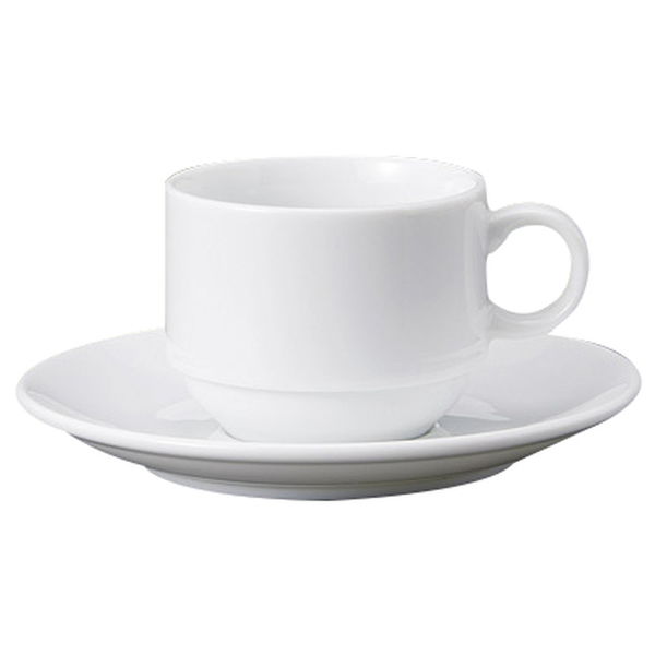 みやび街道 カップ＆ソーサー マルシェスタックコーヒー碗皿 (3個入) mkd-77227523（直送品）