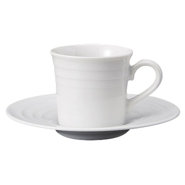 みやび街道 カップ＆ソーサー リネアエスプレッソ碗皿 (5個入) mkd-77266483（直送品）