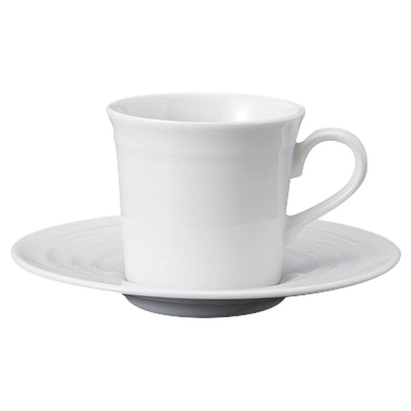 みやび街道 カップ＆ソーサー リネアコーヒー碗皿 (5個入) mkd-77263483（直送品）
