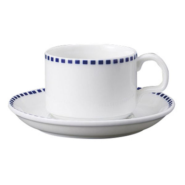 みやび街道 カップ＆ソーサー スタンキングドット柄コーヒー碗皿 (3個入) mkd-77342433（直送品）