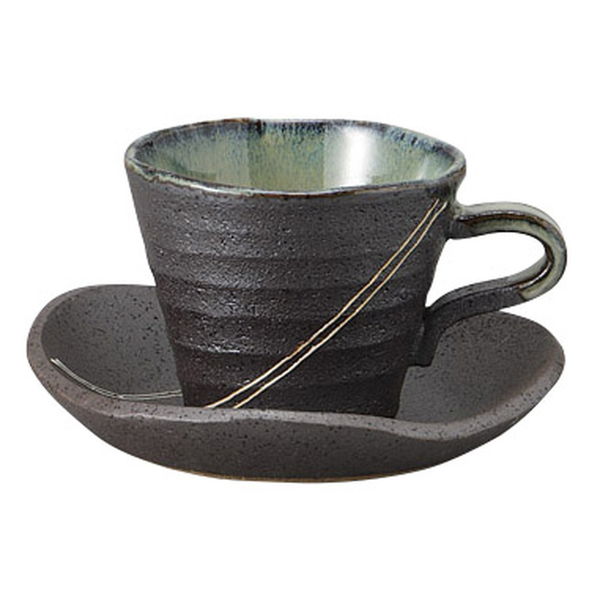 みやび街道 カップ＆ソーサー 銀河コーヒー碗皿 (3個入) mkd-77760413（直送品）