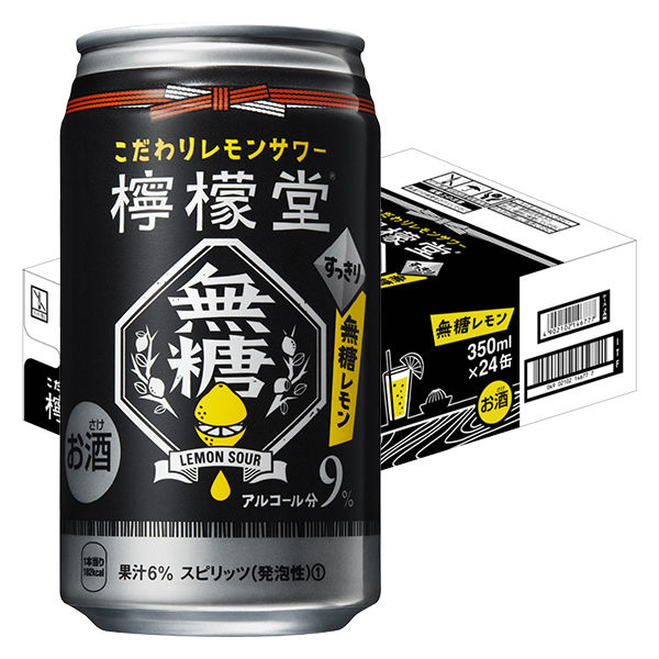 チューハイ 酎ハイ サワー 檸檬堂 無糖レモン 350ml 1ケース（24本）