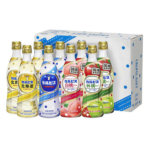 【お中元ギフト・のし付き】アサヒ飲料　カルピスギフト　CR50　1個（直送品）