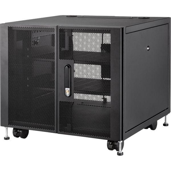 サンワサプライ 小型19インチマウントボックス(9U D600) CP-SVCBOX5BK 1台（直送品）