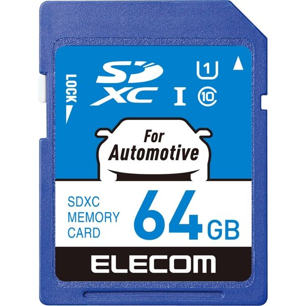 SDカード SDXC 64GB Class10 UHS-I ドライブレコーダー対応 MF-DRSD064GU11 エレコム 1個