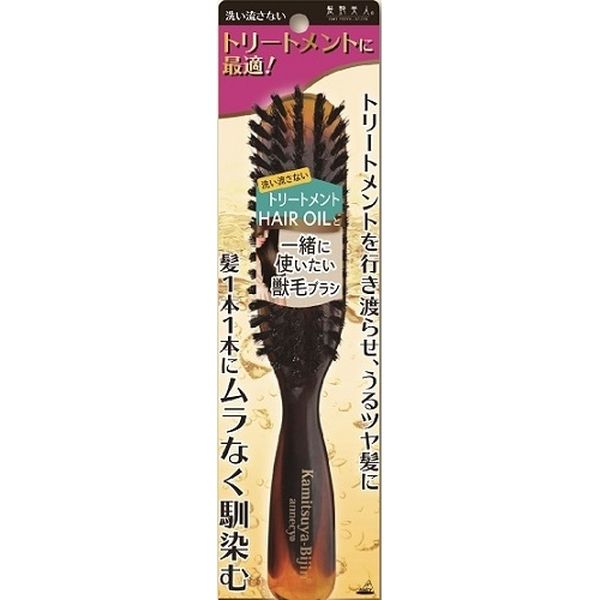 アヌシ オイルが馴染む獣毛ブラシ TOA-202 4544434101903 1本×6点セット（直送品）