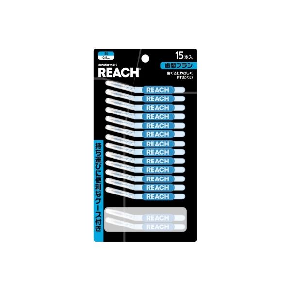 銀座ステファニー化粧品 リーチ 歯間ブラシ 15P SS（0.8mm） 4560279568671 1本×72点セット（直送品）