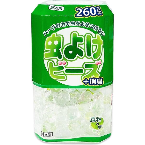 ライオンケミカル 虫よけビーズ森林の香り260日用 4900480227149 1セット(380G×20点セット)（直送品）