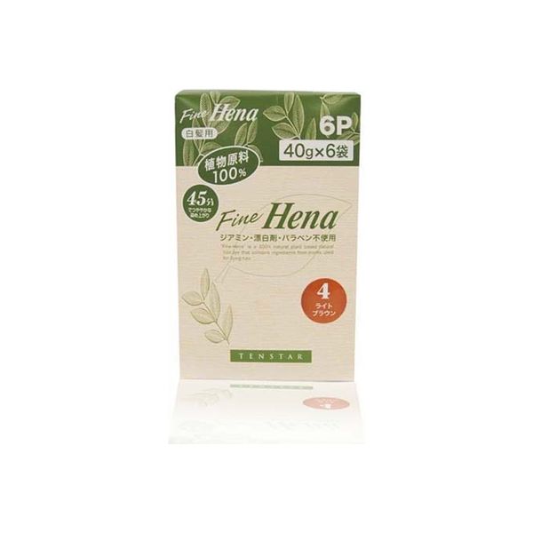 三宝 TFH-11Nテンスターフアインヘナ6Pライトブラン 4901646141262 1セット(240G×6点セット)（直送品）