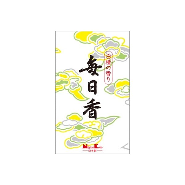 日本香堂 毎日香短中把 4902125101012 5把×10点セット(直送品 日本香堂 毎日香短中把 4902125101012 5把×10点セット(直送品