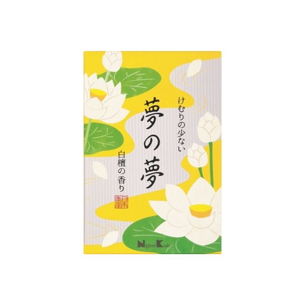 日本香堂 夢の夢 白檀の香り 大型バラ詰 4902125268029 220G×10点セット（直送品）