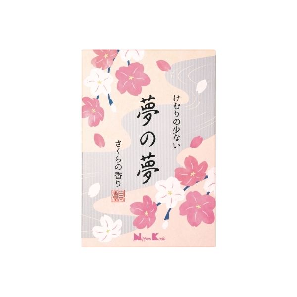日本香堂 夢の夢 さくらの香り 大型バラ詰 4902125268043 220G×10点セット（直送品）