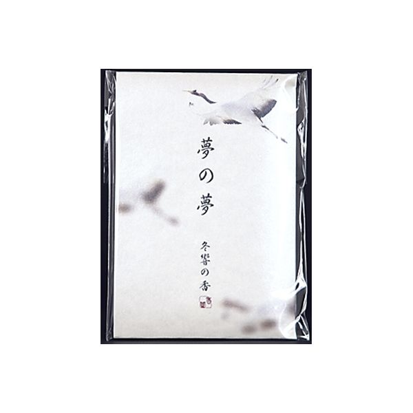 日本香堂 夢の夢 冬響の香（鶴） スティック 4902125385412 12本×12点セット（直送品）