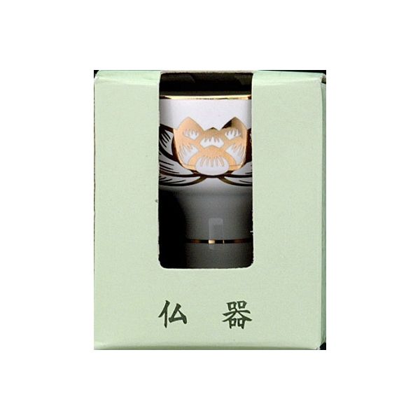 日本香堂 仏器 陶器 4904872180838 1個×12点セット（直送品）