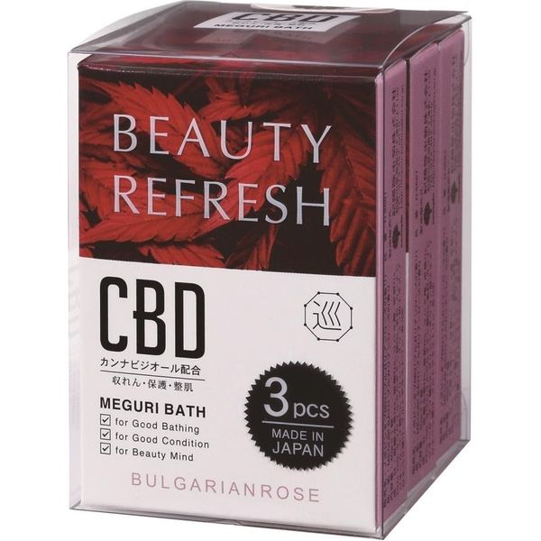 MEGURI BATH ブルガリアンローズの香り 4971902088945 3個×12点セット 小久保工業所（直送品）