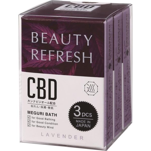 MEGURI BATH ラベンダーの香り 4971902088952 3個×12点セット 小久保工業所（直送品）
