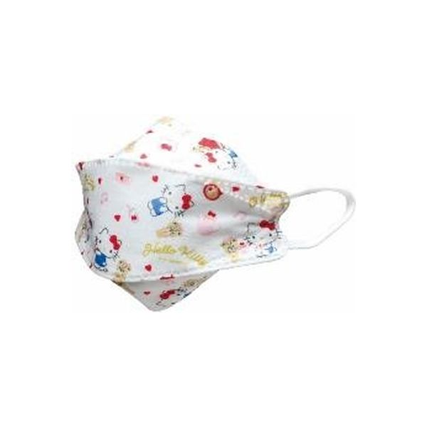 スケーター 立体マスク子供用ハローキティ MSKSH3 4973307565991 1セット(5枚×12点セット)（直送品）