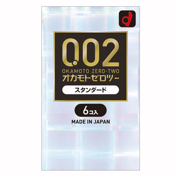 オカモトゼロツー たっぷりゼリー いやらしく 0.02コンドーム 6個入×2箱