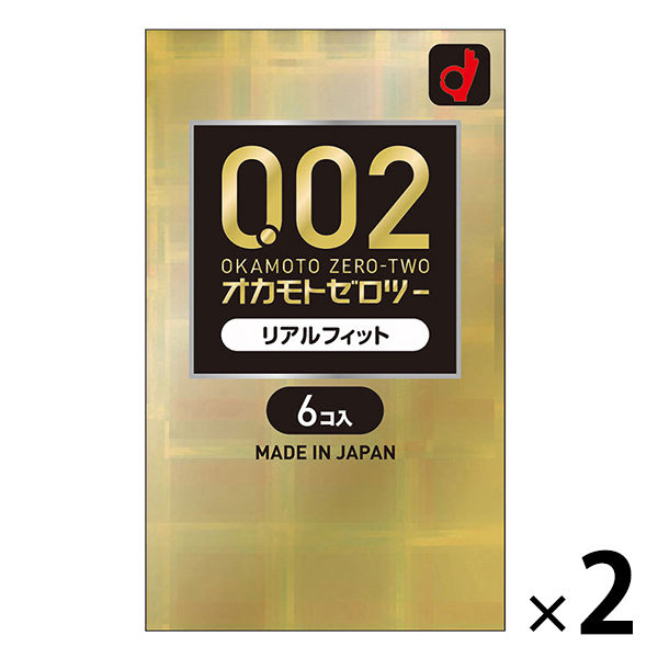 オカモトゼロツー Lサイズ 0.02コンドーム 6個入3箱 【SALE／67