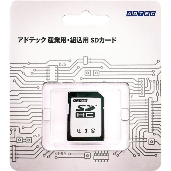 産業用　ＳＤＨＣカード　４ＧＢ　Ｃｌａｓｓ１０　ＵＨＳーＩ　Ｕ１　ａＭＬＣ　ブリスターパッケージ  アドテック（直送品）