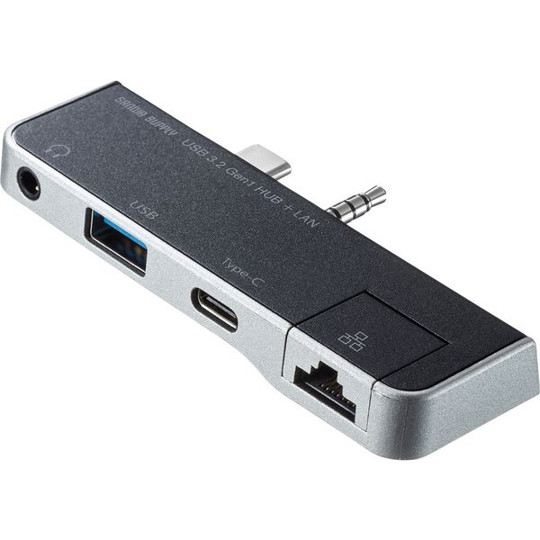 サンワサプライ Surface Go用USB3.2 Gen1ハブ USB-3HSS5BKN 1個