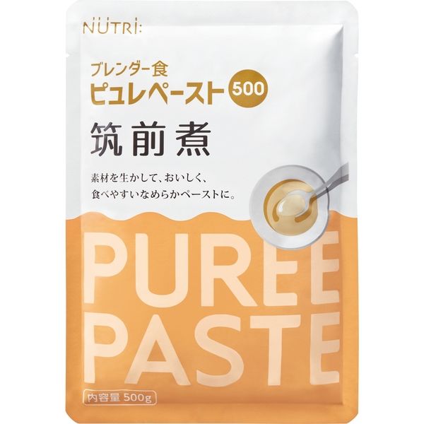 ブレンダー食 ピュレペースト 500 筑前煮 A72671 1箱（18袋） ニュートリー（取寄品）