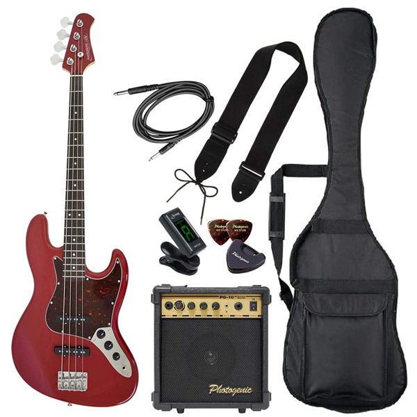 楽天市場】Photogenic フォトジェニック JB-240 MBLエレキベース