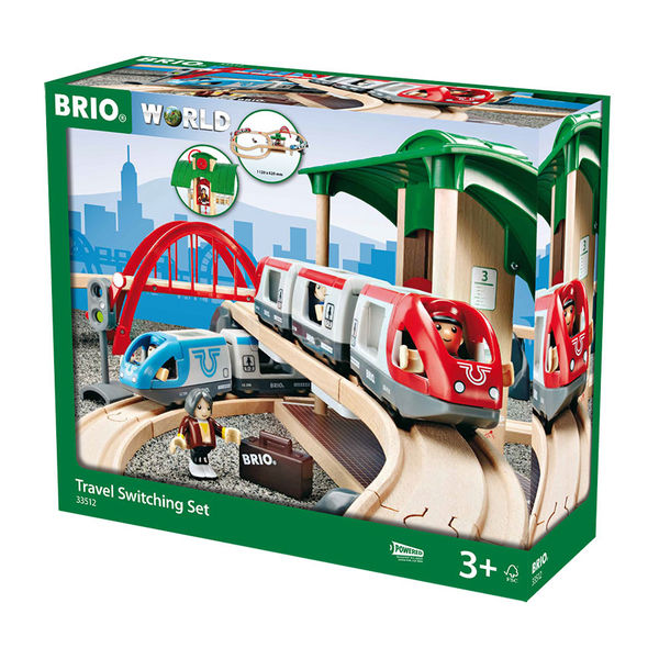 BRIO（ブリオ） トラベルレールセット おもちゃ 33512 1セット