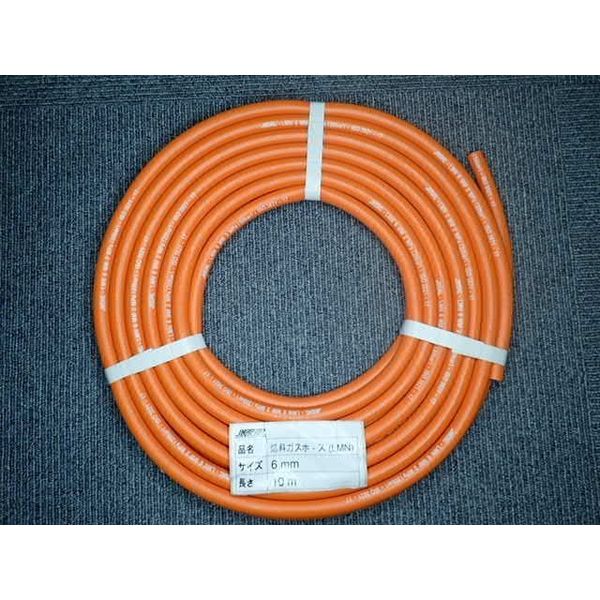N.C.R. RUBBER INDUSTRY 工業用プロパンホース P5-10 1巻（直送品）