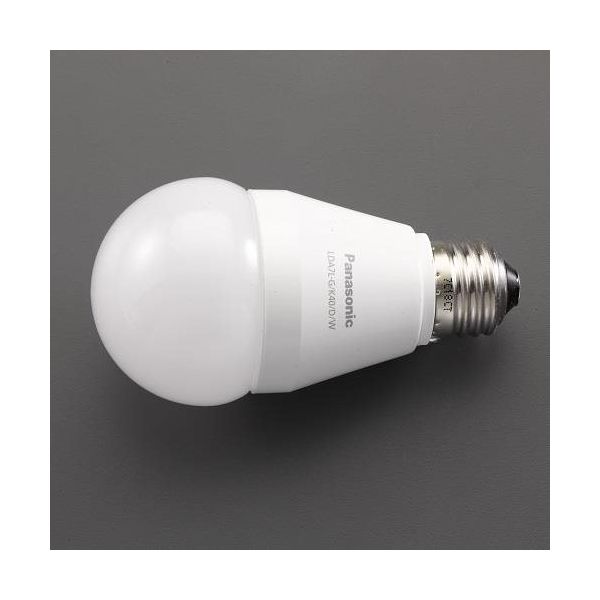 エスコ（esco） AC100V/7.3W/E26 電球/LED（昼白色/調光） 1セット（2個） EA758XR-522A（直送品）