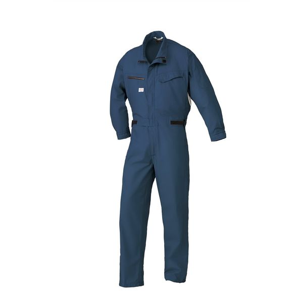 山田辰 空調服 綿100%つなぎ服(ファン・バッテリー付) ネイビーブルー S 1-9850-NB-SET-S 1式（直送品） 24,181円