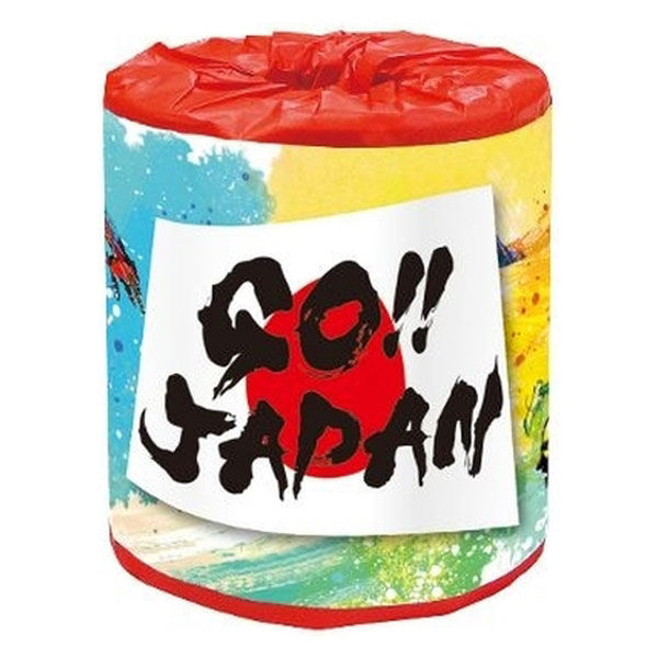 林製紙 (2793)GO!!JAPAN1ロール個包装トイレットペーパー 250606 1箱（100個)（直送品）