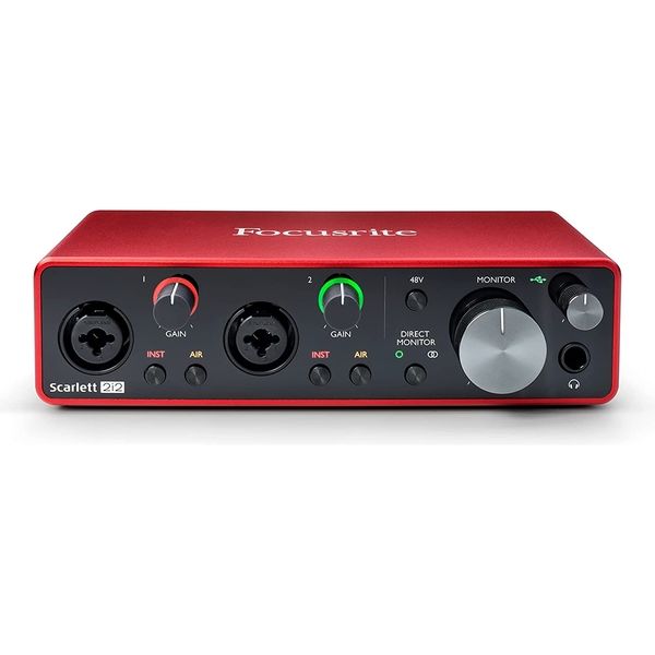 Focusrite フォーカスライト Scarlett 2i2 3rd Gen USB 2.0 Type C オーディオインターフェース（直送品）