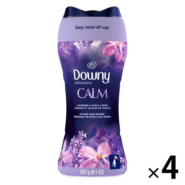 ダウニー（Downy） インフュージョン香りビーズ カーム 257g 1セット（1個×4） 香り付け専用剤 P＆G - アスクル