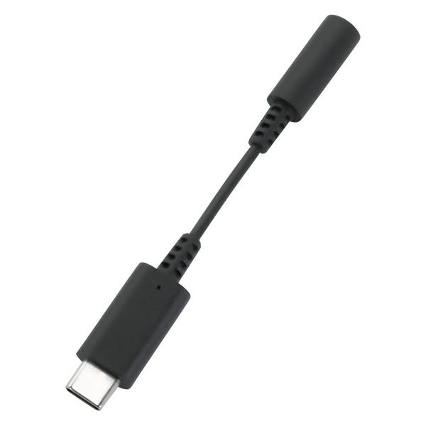 USB Type-C - 3.5mmオーディオ変換ケーブル デジタル出力対応 ブラック オウルテック