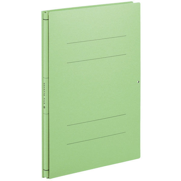 コクヨ ガバットファイル（背幅伸縮ファイル） 中抜きタイプ A4タテ 1000枚とじ 緑 グリーン フ-VN90G 1冊