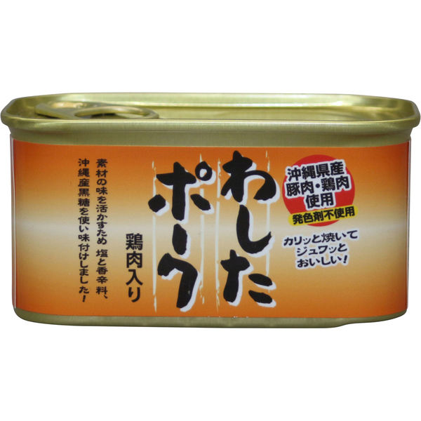 沖縄県物産公社 わしたポークレギュラー12缶セット 4996665003240 1個