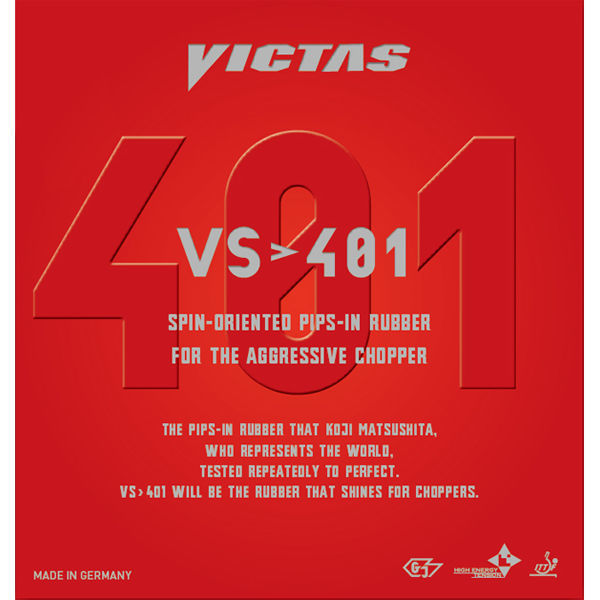 VICTAS(ヴィクタス) VS＞401 2 レッド 1個 TSP 020271 0040 VICTAS 